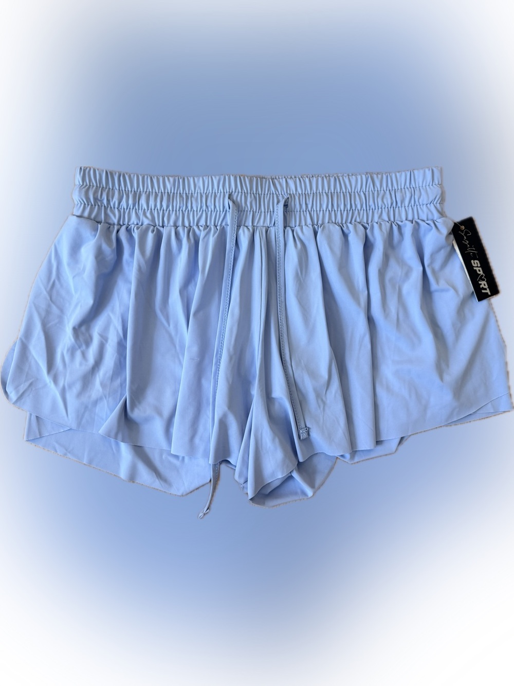 Suzette Collection Fly Away Shorts Blue